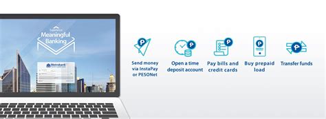 Do it all on Metrobank Online.